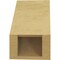 Ekena Millwork 5-inch W x 8-inch D x 8-inch H Del Monte Rough Cedar Woodgrain TimberThane Knee Brace, Primed BRCUR05X08X08DELRCPR - alternate 6